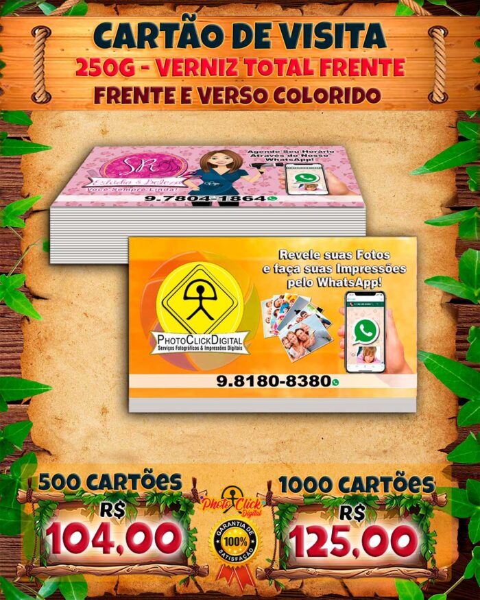 0102 CARTÃO DE VISITA 4X4