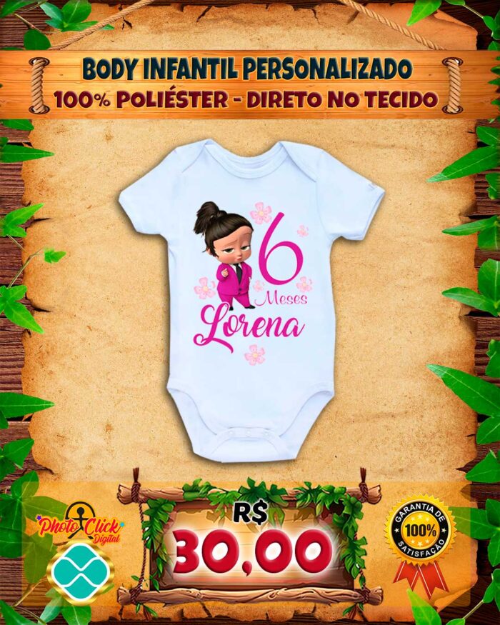 021 BODY INFANTIL PERSONALIZADO