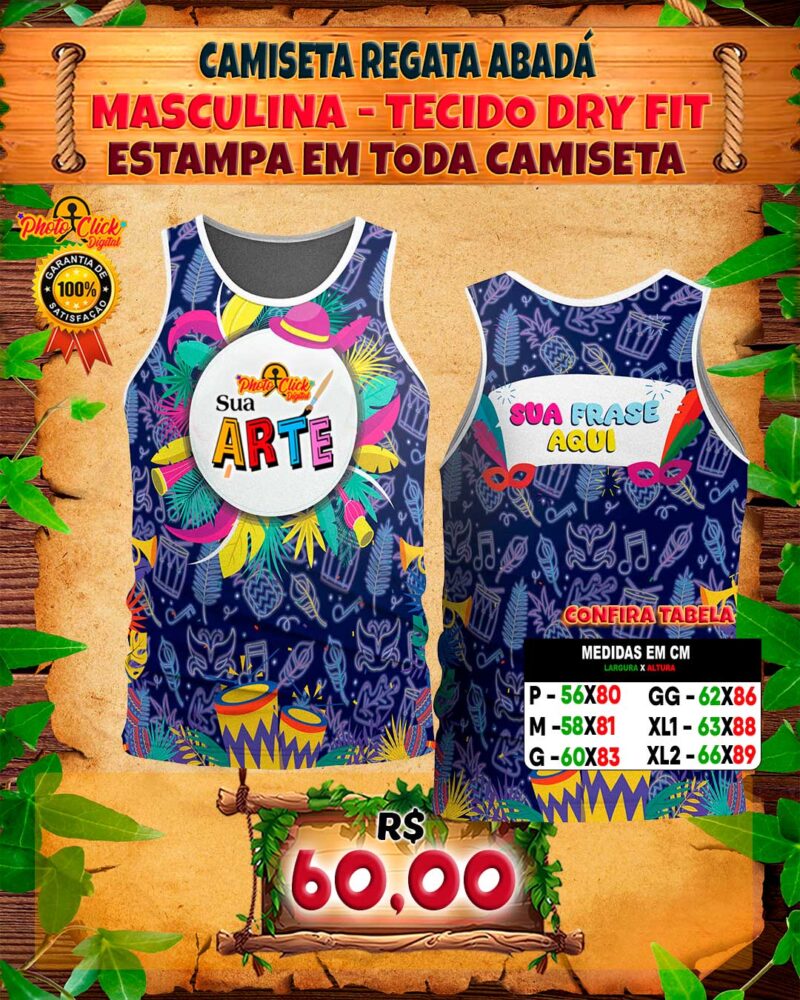 020 CAMISETA REGATA ABADÁ