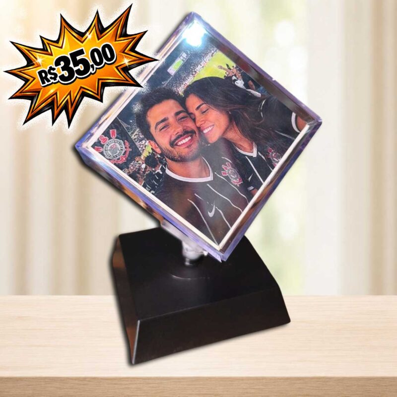 Cubo Fotográfico 6x6cm Giratório