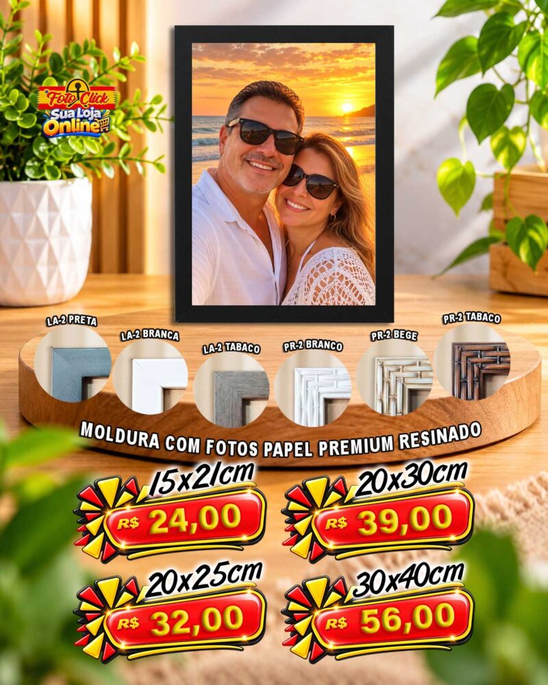 PRO0220 Molduras com Foto Papel Premium